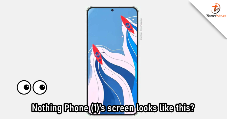 Render showcases upcoming Nothing Phone (1)'s screen with uniform bezels