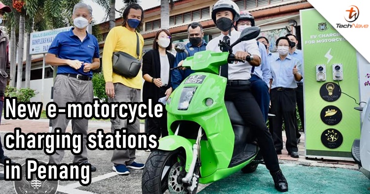 New e-motorcycle charging stations launched in Penang, six more to come in due time