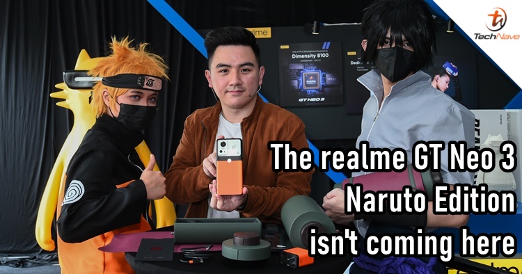 Here's a first look at the realme GT Neo 3 Naruto Edition (and it's not coming to Malaysia)