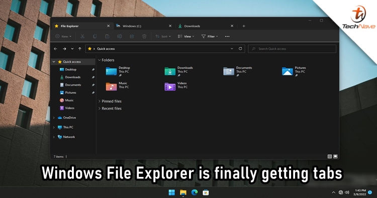 Windows 11's File Explorer is finally getting a redesign with tab system
