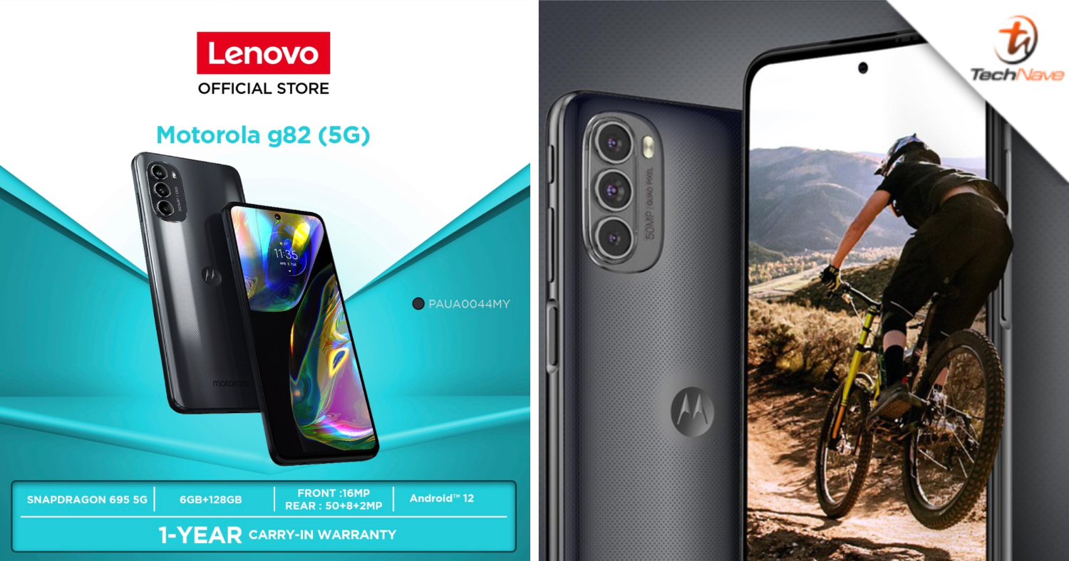 Motorola g82 5G Malaysia release: 6.6-inch 120Hz AMOLED display, SD 695 and 5000mAh battery at RM1199