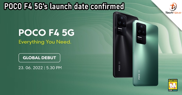 POCO F4 5G sets to make a global debut on 23 June