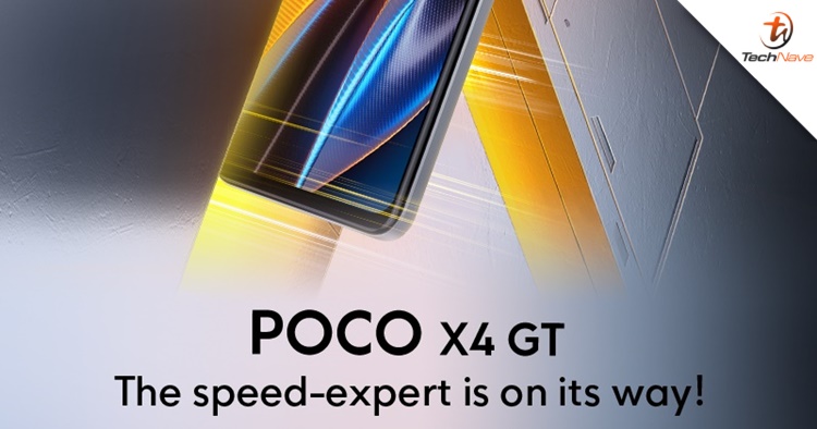 The POCO X4 GT will also join the POCO F4 5G together for the global launch event