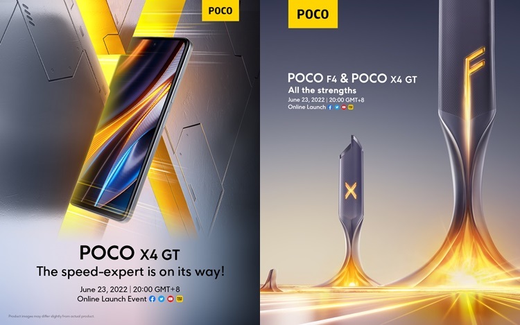 Poco X4 GT: Poco F4 5G, Poco X4 GT to debut globally on June 23