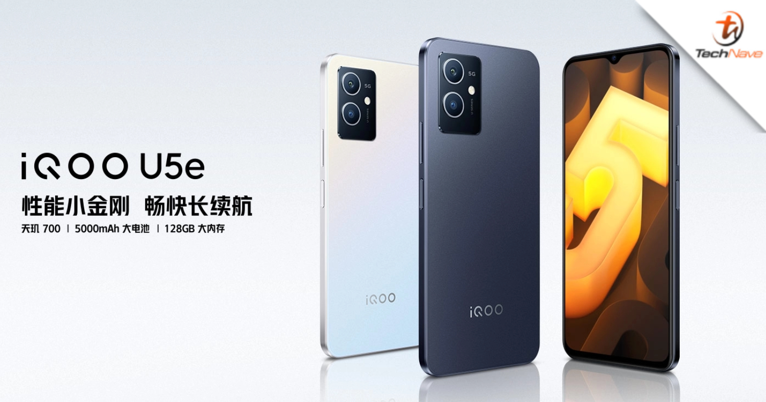 iQOO U5e release: Dimensity 700 SoC and 5000mAh battery from ~RM920