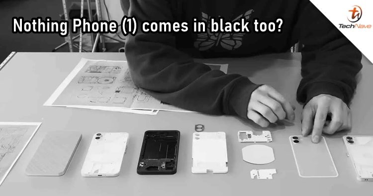 Nothing Phone (1) could arrive with a black version, as spotted in the latest official video