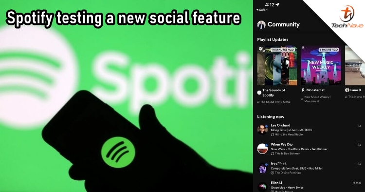 Spotify is testing a feature that lets you know what your friends are listening to