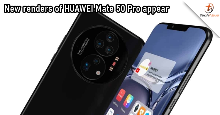 HUAWEI Mate 50 Pro's new renders show up, revealing a circular camera module
