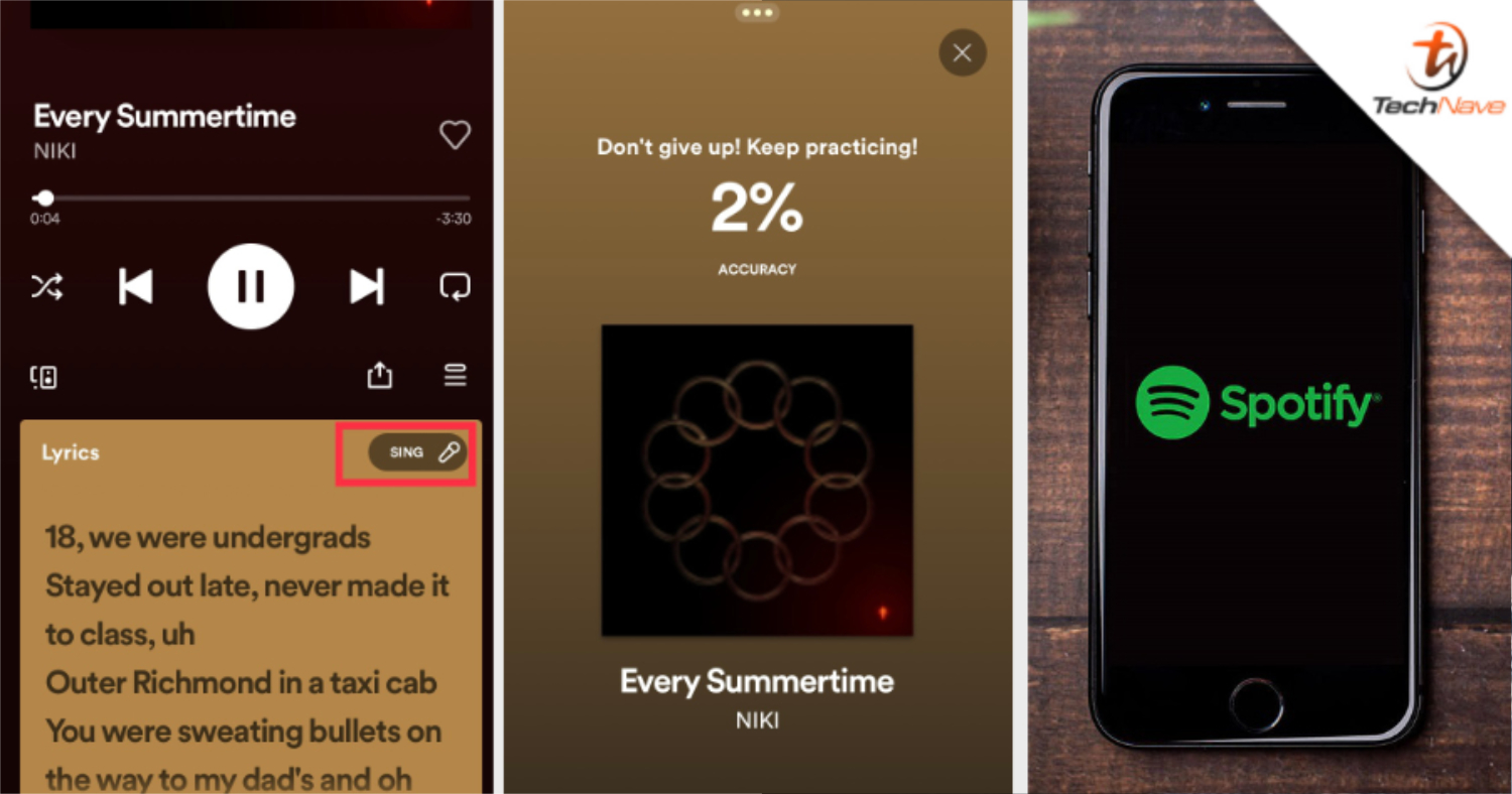 Spotify now has a new ‘karaoke’ mode that will judge your singing and