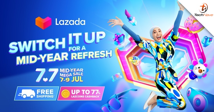 Here are the things you can do and get from Lazada Malaysia's 7.7 Mid-Year Mega Sale right now