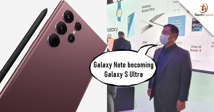 Samsung President said the Galaxy Note will now follow the Galaxy S Ultra's design every year