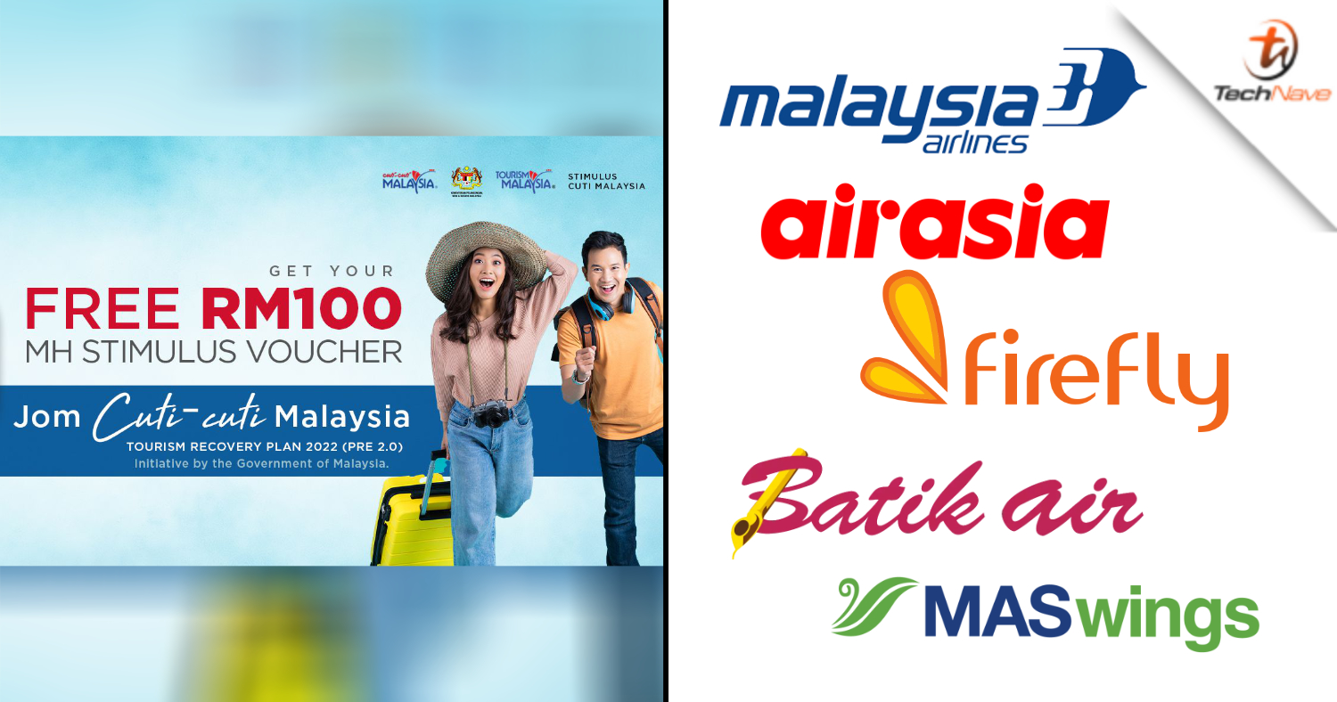 Heres how Malaysians can claim up to RM100 domestic flights e-vouchers with 5 airlines