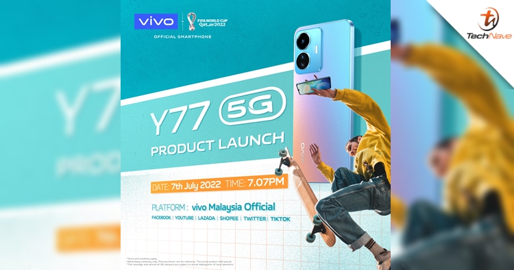 vivo preparing to launch the vivo Y77 5G on 7 July in Malaysia