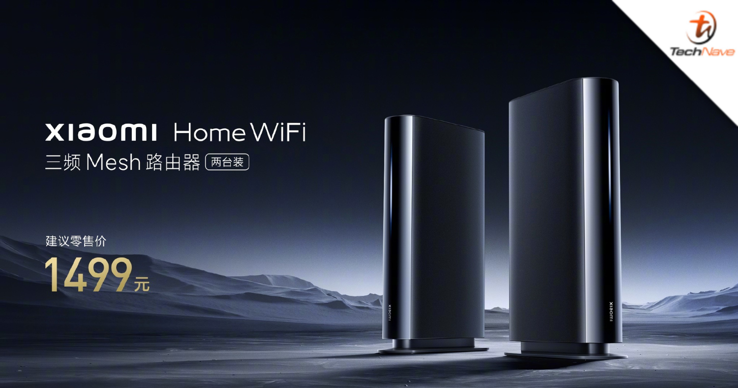 Xiaomi HomeWiFi release: Tri-band mesh router with up to 1500m² range at ~RM988