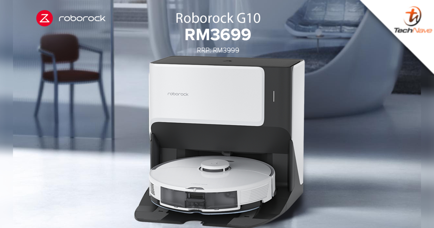 Roborock G10 Malaysia release: Special RM3699 pre-order price on 7 July 2022