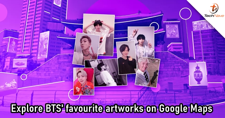 Google Maps collaborates with BTS to show you the members' favourite artworks across the globe