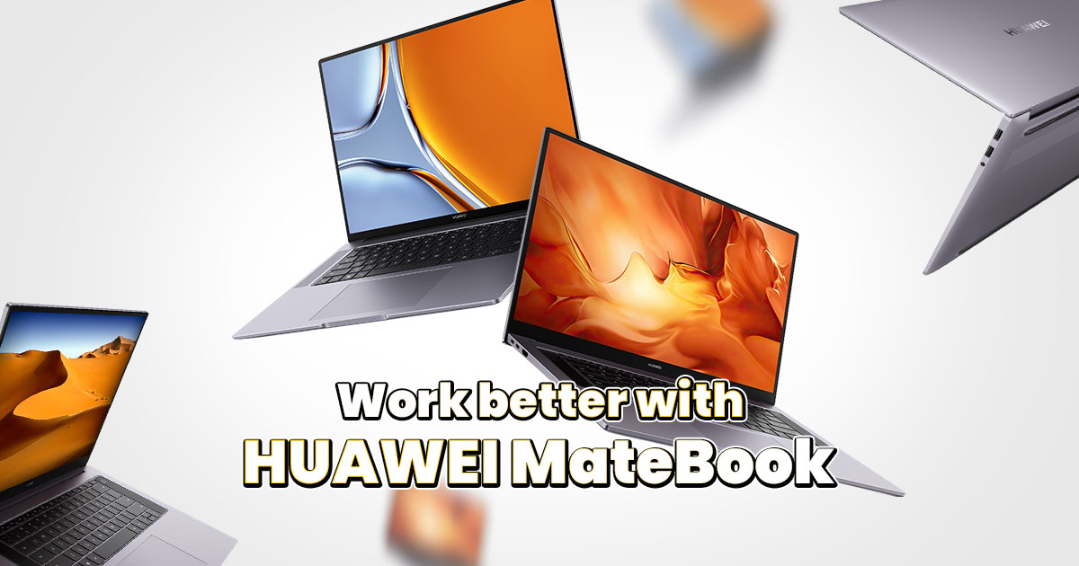 Enhance your productivity with the new HUAWEI MateBook laptops