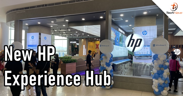 There's a new HP Experience Hub in Pavilion Bukit Jalil and there's a small cafe in it
