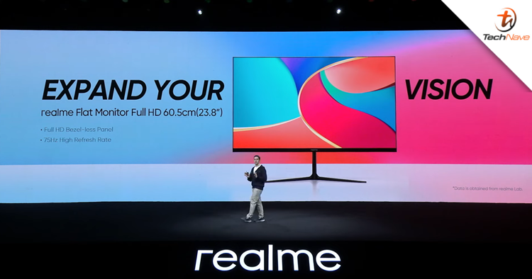 realme Flat Monitor release: 23.8-inch FHD 75Hz display priced at ~RM726