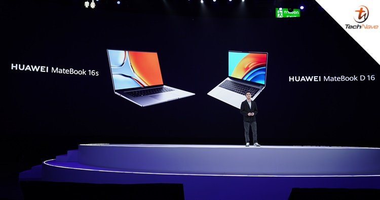Huawei MateBook D 16 & MateBook 16s release: 12th Gen Intel processors, starting from RM3699