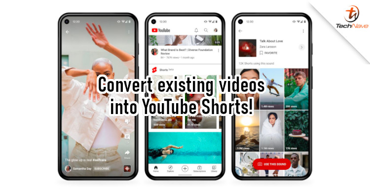 YouTube now allows conversion of long videos into YouTube Shorts via mobile devices