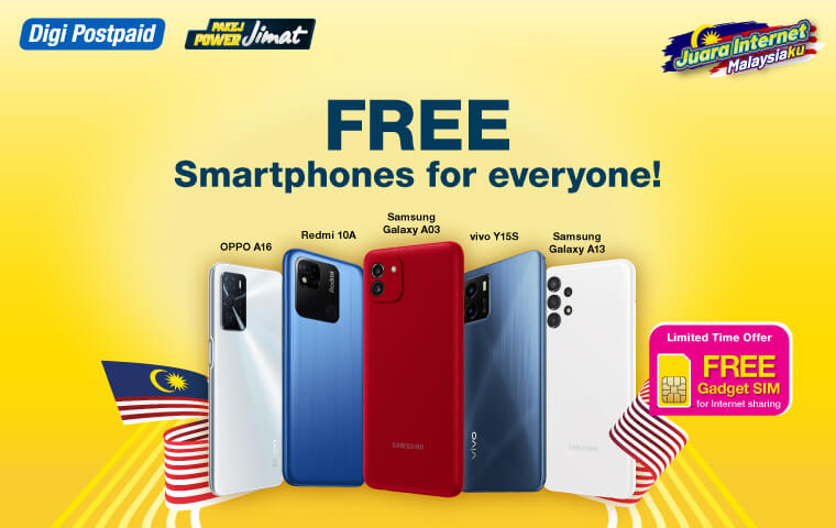 digi postpaid plan 38 with smartphone