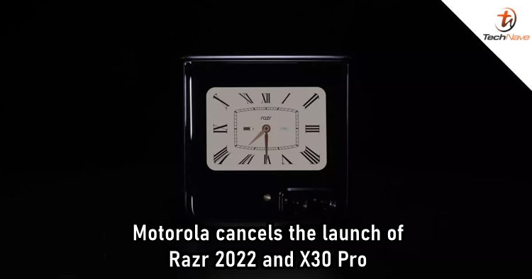 Motorola suddenly cancels Moto Razr 2022 and X30 Pro's launch scheduled for tonight