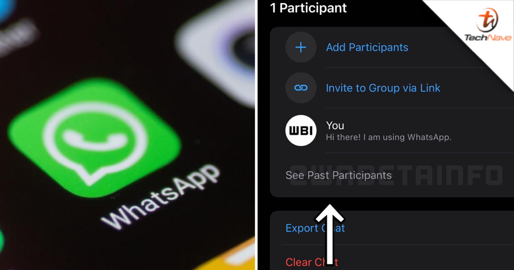 WhatsApp may soon let users view past participants of their group chats