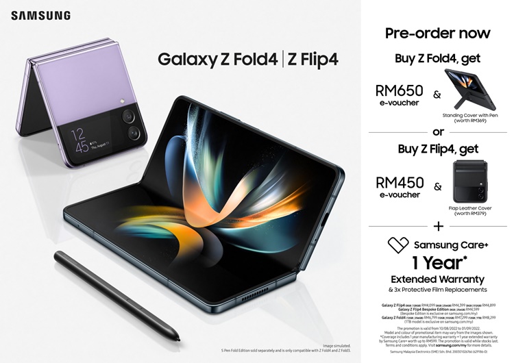 Galaxy Z Flip4, Galaxy Z Fold4_Pre-Order_KV.jpg