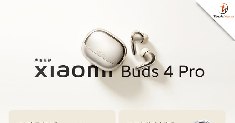 Xiaomi Buds 4 Pro release: HiRes Audio Wireless certified wireless earbuds, priced at ~RM658