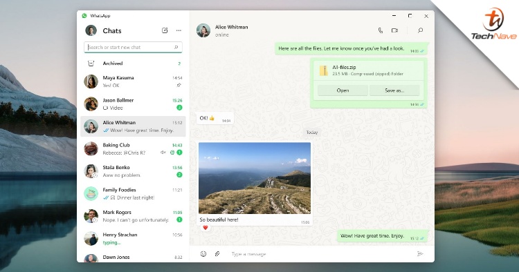 WhatsApp releases a standalone native app on Windows that works without being linked to your phone