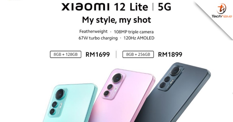 Xiaomi 12 Lite Malaysia pre-order: SD 778G chipset & 67W fast charging, starting price from RM1699