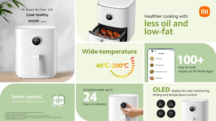 Xiaomi Mi Smart Air Fryer (2 stores) see prices now »