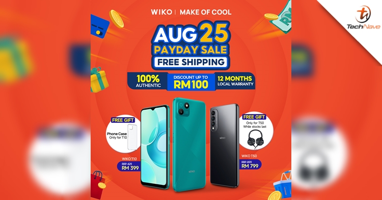 WIKO announces exciting deals for T50 and T10 during Shopee PayDay sale
