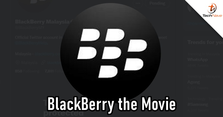 There is going to be a movie about the rise and fall of BlackBerry
