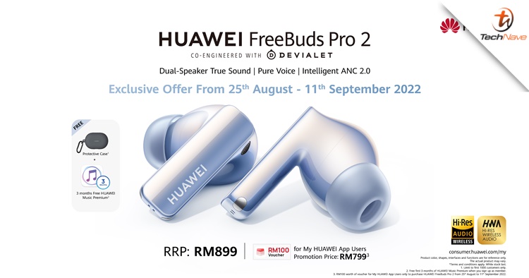 Huawei FreeBuds Pro 2 Malaysia release: now available at the price of RM899