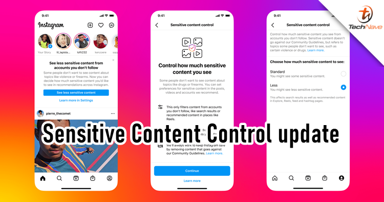 New Sensitive Content Control update now in Instagram for teens to avoid sensitive posts