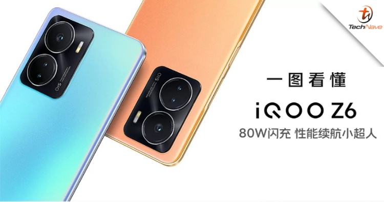 iQOO Z6 Series release: 6000mAh battery, SD 778G+ and 80W fast charging from ~RM782