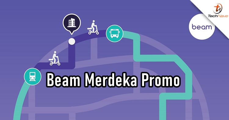 Malaysians will have a 50% e-scooter ride discount from Beam's Merdeka Promo tomorrow