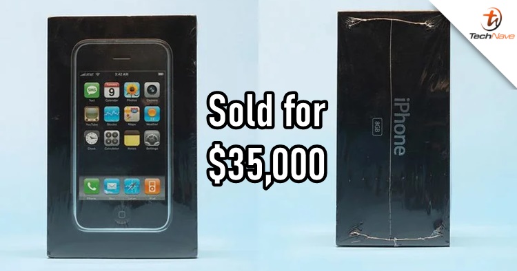 This sealed original iPhone just got sold for $35,000 at an auction