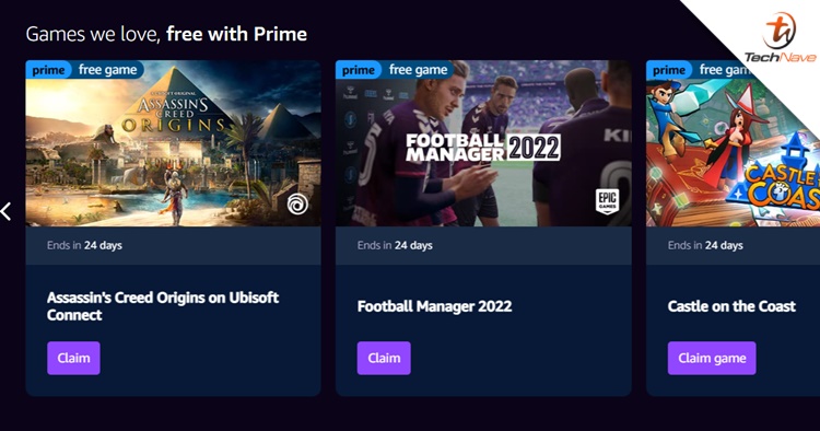 Prime Gaming rompe la cartera con sus juegos gratis de septiembre: Football  Manager 2022, Assassin's Creed Origins… - Meristation