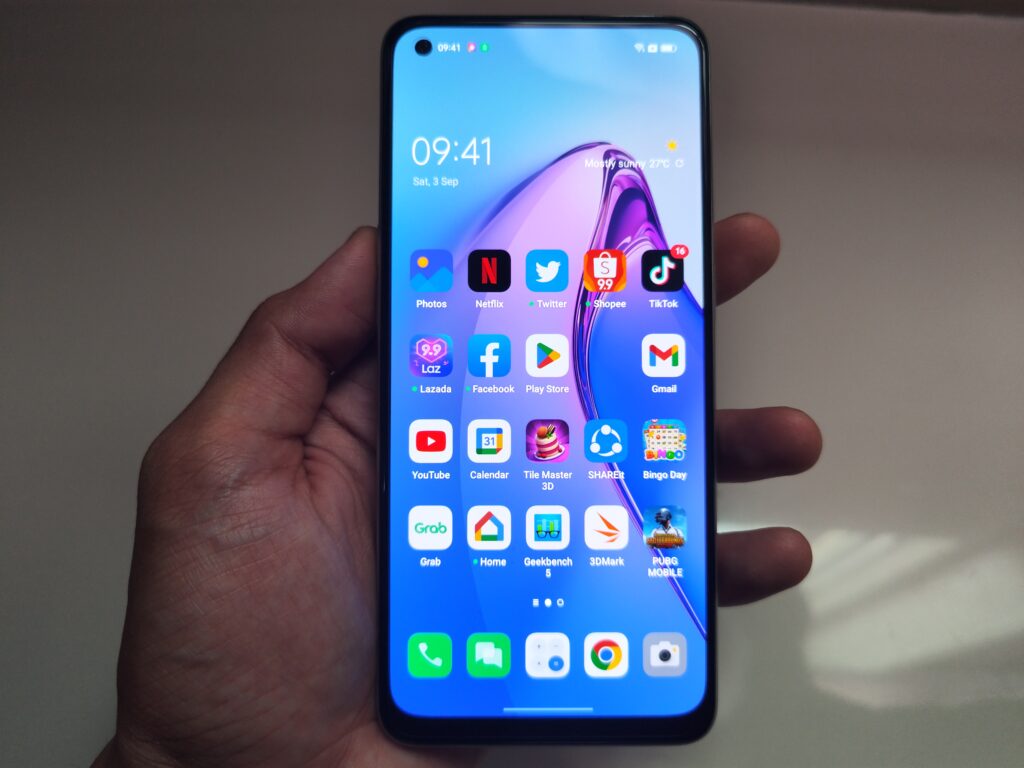 oppo reno 8 z color