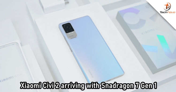 Xiaomi Civi 2 launching with SD 7 Gen 1 SoC, sporting a thin and light body