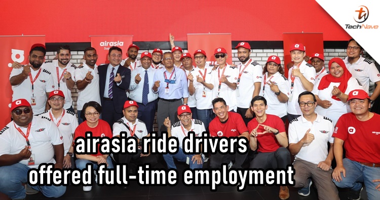 airasia ride drivers now can apply for full-time & earn up to RM3500 base income per month