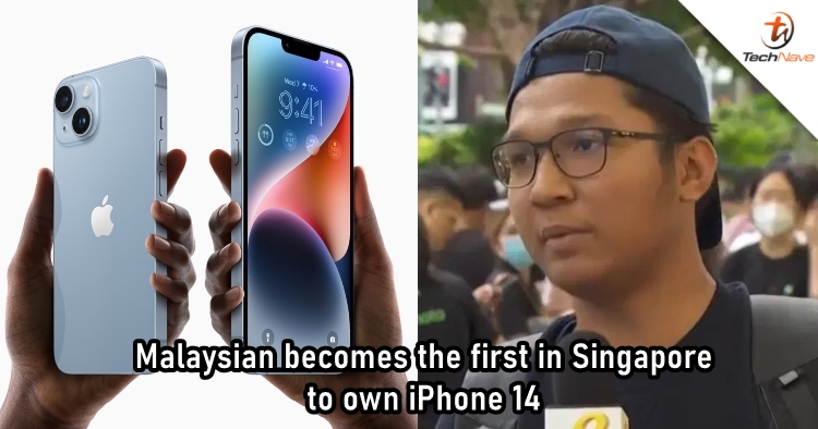 Malaysian travelled to Singapore to get the iPhone 14, queued first in line