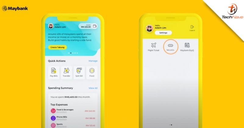 Maybank: All new Secure2u activations will be permanently moved to the MAE app starting October