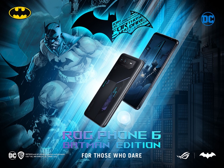 ROG Phone 6 BATMAN Edition release with three special accessories | TechNave