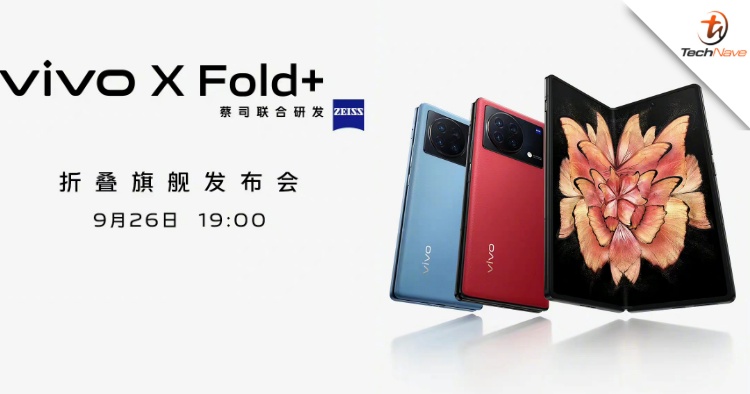 vivo's latest foldable, the X Fold+ will launch this 26 September 2022