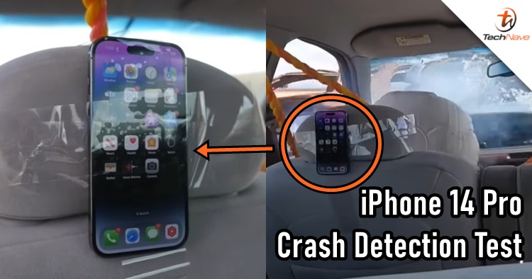Someone decided to do a real-life crash detection test with the iPhone 14 Pro