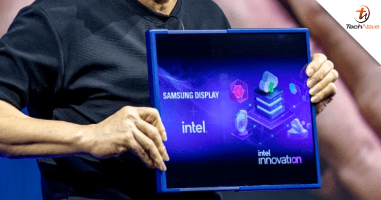 Samsung showed off a Rollable Screen PC concept at Intel Innovation